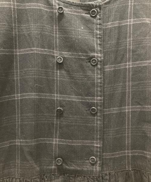 オオカミとフクロウ（オオカミトフクロウ）オオカミとフクロウ (オオカミトフクロウ) ハリネズミのエクリュ ワンピース ブラック サイズ:Freeの古着・服飾アイテム