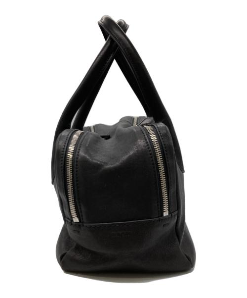 ELBORN（エルボルン）ELBORN (エルボルン) スクエアハンドバッグ ブラックの古着・服飾アイテム