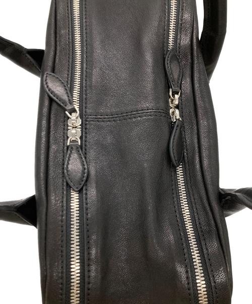 ELBORN（エルボルン）ELBORN (エルボルン) スクエアハンドバッグ ブラックの古着・服飾アイテム