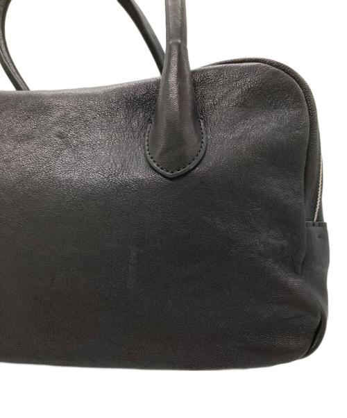 ELBORN（エルボルン）ELBORN (エルボルン) スクエアハンドバッグ ブラックの古着・服飾アイテム