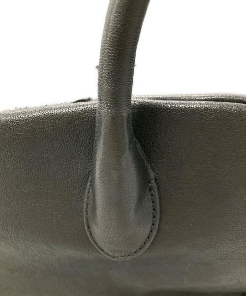 ELBORN（エルボルン）ELBORN (エルボルン) スクエアハンドバッグ ブラックの古着・服飾アイテム