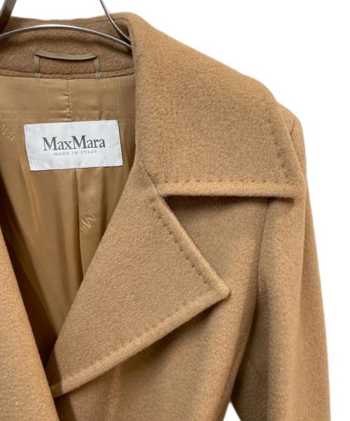 MaxMara（マックスマーラ）MaxMara (マックスマーラ) キャメルマニュエラ アイコンコート ベージュ サイズ:36の古着・服飾アイテム