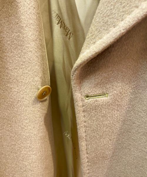 MaxMara（マックスマーラ）MaxMara (マックスマーラ) キャメルマニュエラ アイコンコート ベージュ サイズ:36の古着・服飾アイテム