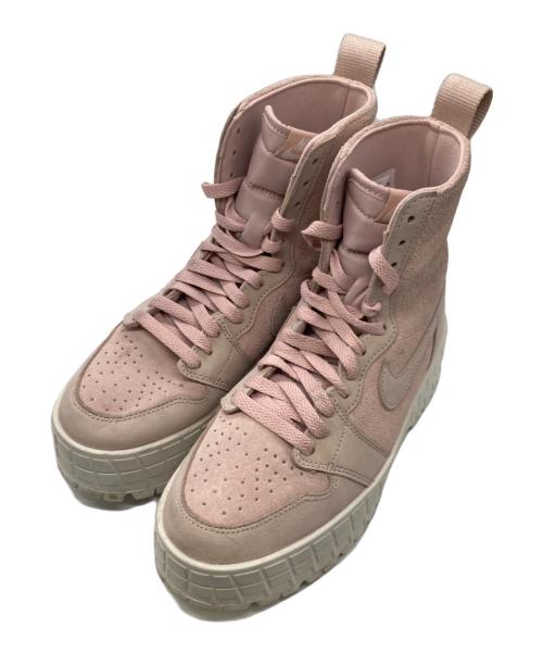 NIKE（ナイキ）NIKE (ナイキ) ハイカットスニーカー ピンク サイズ:23.5cmの古着・服飾アイテム