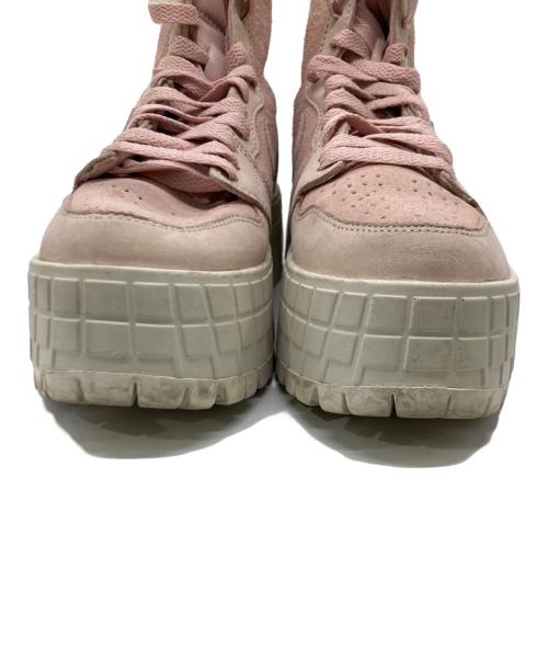 NIKE（ナイキ）NIKE (ナイキ) ハイカットスニーカー ピンク サイズ:23.5cmの古着・服飾アイテム