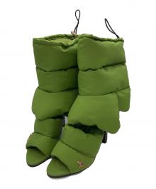 YELLO（イエロ）の古着「NOIR MULES　ノワール ミュール」｜黄緑