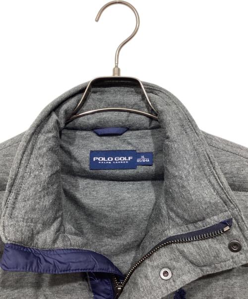 POLO GOLF（ポロ ゴルフ）POLO GOLF (ポロ ゴルフ) ダウンジャケット ネイビー サイズ:XLの古着・服飾アイテム