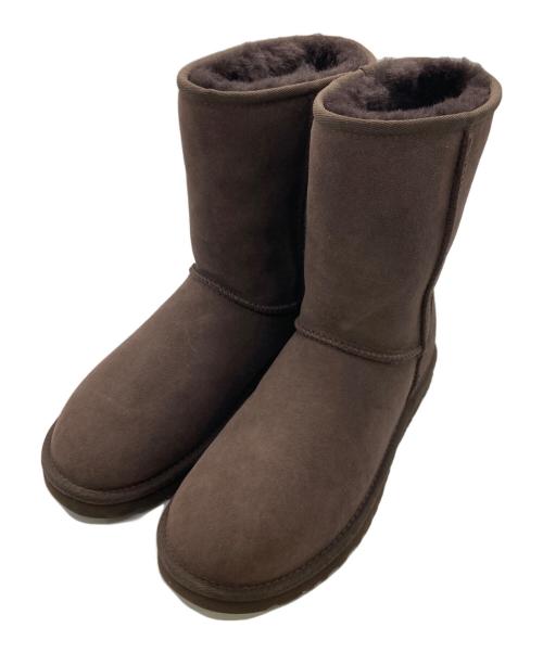 UGG（アグ）UGG (アグ) ムートンブーツ ダークブラウン サイズ:24cmの古着・服飾アイテム