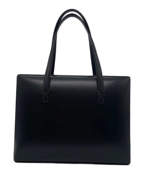 LOEWE（ロエベ）LOEWE (ロエベ) スクエアハンドバッグ ブラックの古着・服飾アイテム
