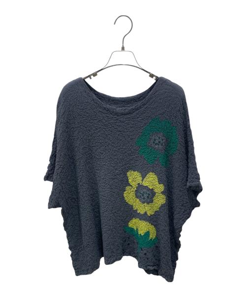 me ISSEY MIYAKE（ミーイッセイ ミヤケ）me ISSEY MIYAKE (ミーイッセイ ミヤケ) GROW PRINT CAULIFLOWER グレー サイズ:Freeの古着・服飾アイテム