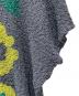 中古・古着 me ISSEY MIYAKE (ミーイッセイ ミヤケ) GROW PRINT CAULIFLOWER グレー サイズ:Free：21000円
