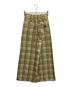 AMERI (アメリ) WIND AND SEA (ウィンダンシー) CHECK PANTS グリーン サイズ:S：4000円