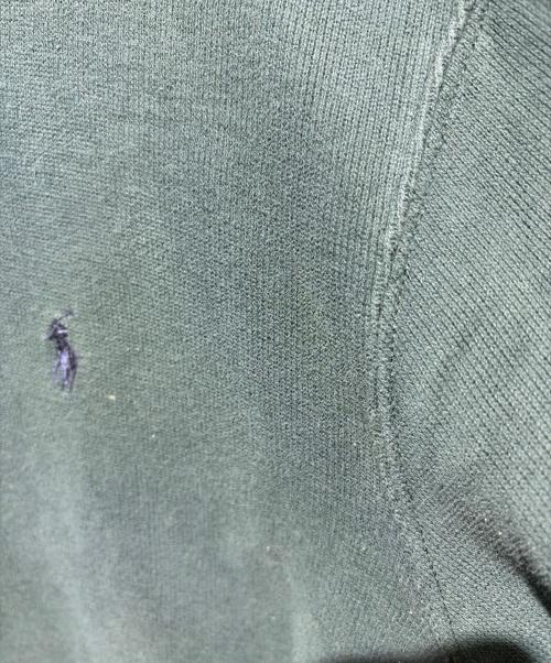 POLO RALPH LAUREN（ポロ・ラルフローレン）POLO RALPH LAUREN (ポロ・ラルフローレン) ハーフジップスウェット グリーン サイズ:Ｌの古着・服飾アイテム