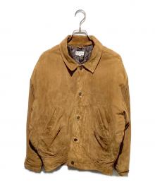 PAUL SMITH（ポールスミス）の古着「スウェードブルゾン」｜ブラウン