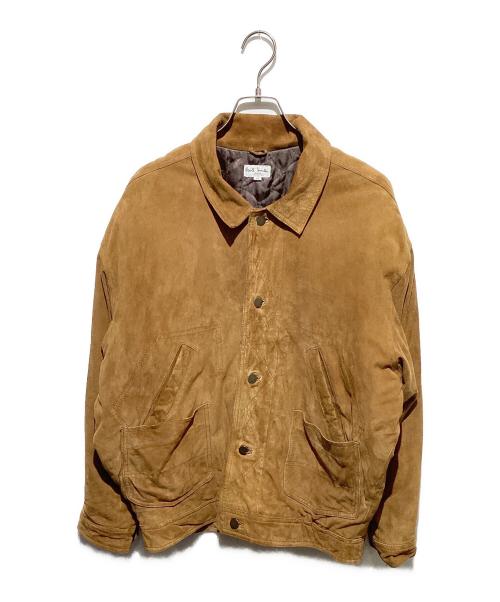 PAUL SMITH（ポールスミス）PAUL SMITH (ポールスミス) スウェードブルゾン ブラウン サイズ:Mの古着・服飾アイテム