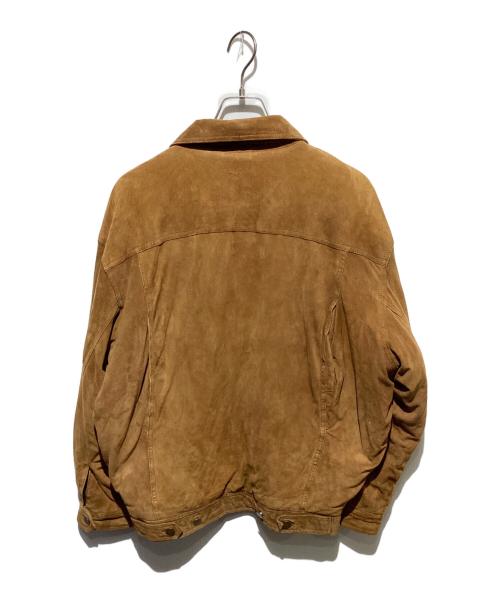 PAUL SMITH（ポールスミス）PAUL SMITH (ポールスミス) スウェードブルゾン ブラウン サイズ:Mの古着・服飾アイテム