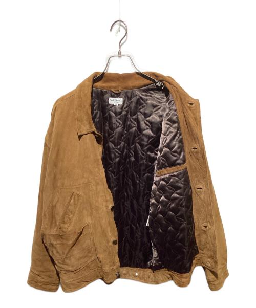 PAUL SMITH（ポールスミス）PAUL SMITH (ポールスミス) スウェードブルゾン ブラウン サイズ:Mの古着・服飾アイテム