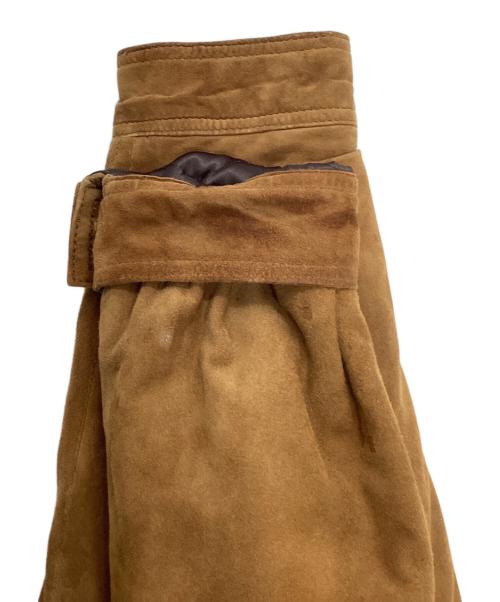 PAUL SMITH（ポールスミス）PAUL SMITH (ポールスミス) スウェードブルゾン ブラウン サイズ:Mの古着・服飾アイテム