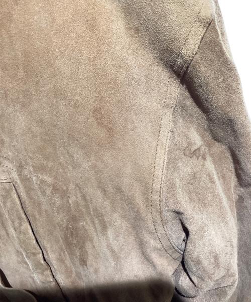 PAUL SMITH（ポールスミス）PAUL SMITH (ポールスミス) スウェードブルゾン ブラウン サイズ:Mの古着・服飾アイテム