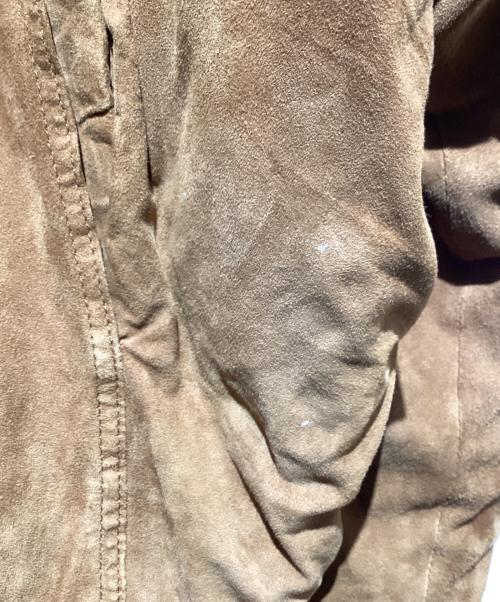 PAUL SMITH（ポールスミス）PAUL SMITH (ポールスミス) スウェードブルゾン ブラウン サイズ:Mの古着・服飾アイテム