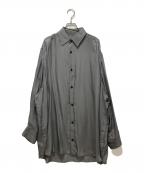 th productsティーエイチプロダクツ）の古着「Oversized Shirt」｜グレー