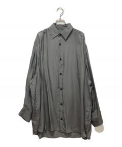 中古・古着通販】SUNSEA (サンシー) White BK Check GIGOLO Shirt 改