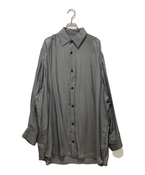 th products（ティーエイチプロダクツ）th products (ティーエイチプロダクツ) Oversized Shirt グレー サイズ:2の古着・服飾アイテム