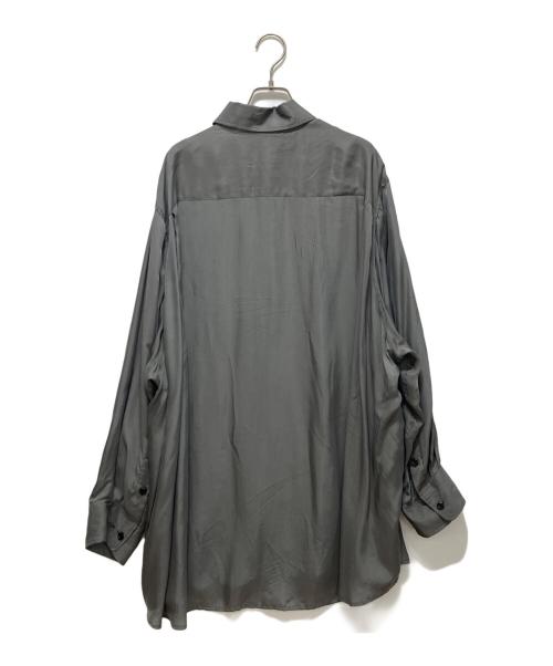 th products（ティーエイチプロダクツ）th products (ティーエイチプロダクツ) Oversized Shirt グレー サイズ:2の古着・服飾アイテム