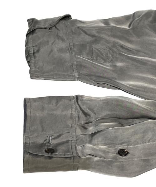 th products（ティーエイチプロダクツ）th products (ティーエイチプロダクツ) Oversized Shirt グレー サイズ:2の古着・服飾アイテム