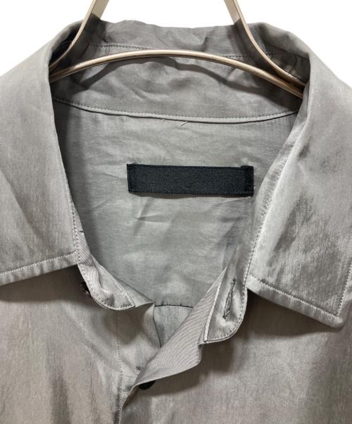 th products（ティーエイチプロダクツ）th products (ティーエイチプロダクツ) Oversized Shirt グレー サイズ:2の古着・服飾アイテム