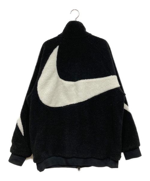 NIKE（ナイキ）NIKE (ナイキ) フルジップ リバーシブル ボア ジャケット ブラック サイズ:XLの古着・服飾アイテム