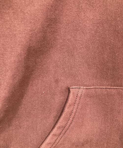 CarHartt（カーハート）CarHartt (カーハート) HOODED AMERICAN SCRIPT SWEAT ブラウン サイズ:Mの古着・服飾アイテム