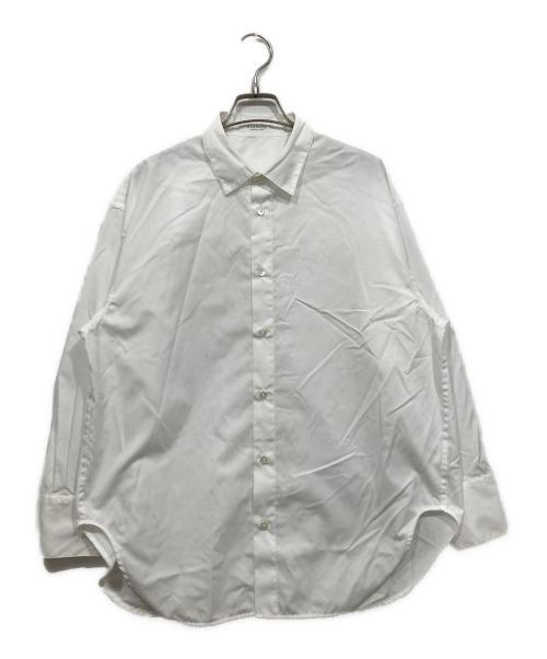 MACPHEE（マカフィー）MACPHEE (マカフィー) イージーケア オーバーサイズドシャツ ホワイト サイズ:36の古着・服飾アイテム