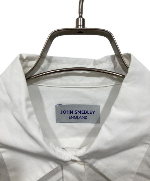 JOHN SMEDLEY（ジョンスメドレー）JOHN SMEDLEY (ジョンスメドレー) 長袖シャツ ホワイト サイズ:Freeの古着・服飾アイテム