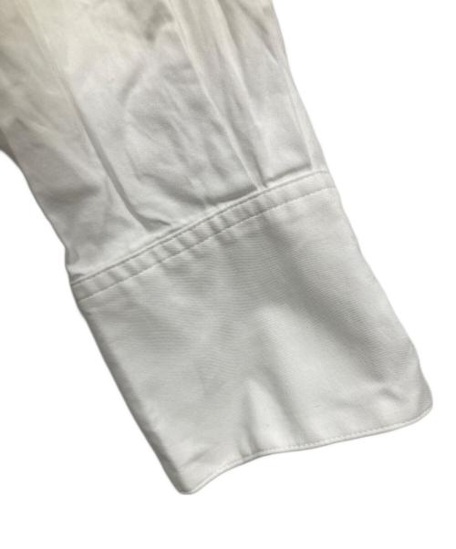 23区（ニジュウサンク）23区 (ニジュウサンク) CANCLINI デザイン シャツ ホワイト サイズ:40の古着・服飾アイテム