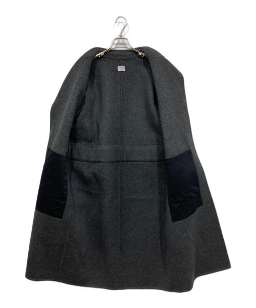 POSTELEGANT（ポステレガント）POSTELEGANT (ポステレガント) WOOL REVER COAT グレー サイズ:38の古着・服飾アイテム