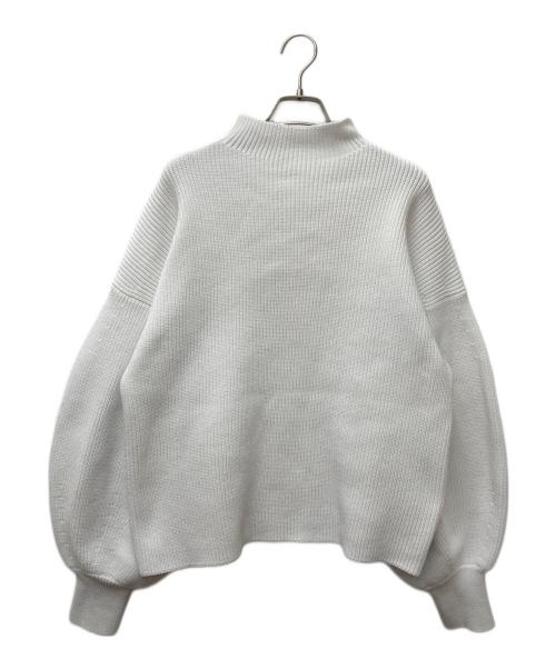LE PHIL（ル フィル）LE PHIL (ル フィル) スポンディッシュパフスリーブニット ホワイト サイズ:Freeの古着・服飾アイテム