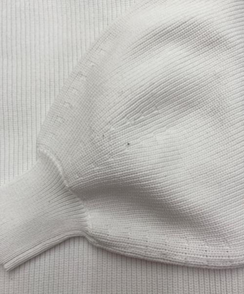 LE PHIL（ル フィル）LE PHIL (ル フィル) スポンディッシュパフスリーブニット ホワイト サイズ:Freeの古着・服飾アイテム