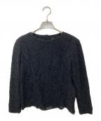 ADOREアドーア）の古着「ロザリアレースブラウス」｜ブラック