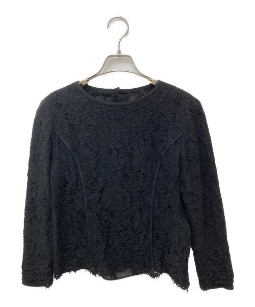 ADORE（アドーア）ADORE (アドーア) ロザリアレースブラウス ブラック サイズ:38の古着・服飾アイテム