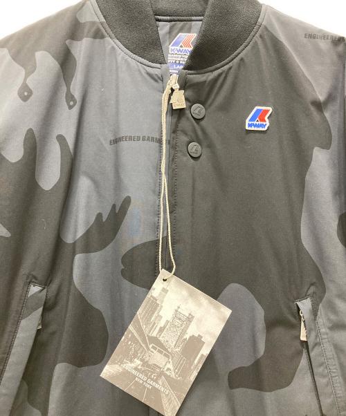 Engineered Garments（エンジニアドガーメンツ）Engineered Garments (エンジニアドガーメンツ) K-way (ケイウェイ) ジップアップジャケット グレー サイズ:Lの古着・服飾アイテム