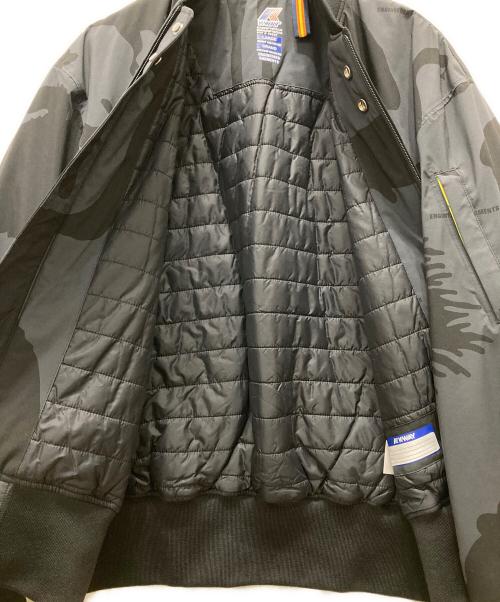 Engineered Garments（エンジニアドガーメンツ）Engineered Garments (エンジニアドガーメンツ) K-way (ケイウェイ) ジップアップジャケット グレー サイズ:Lの古着・服飾アイテム