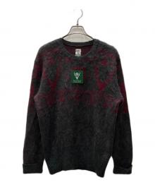South2 West8（サウスツー ウエストエイト）の古着「Loose Fit Sweater - Mohair」｜グレー