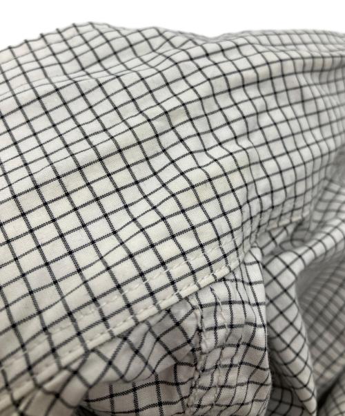 MHL（エムエイチエル）MHL (エムエイチエル) COTTON PLAID CHECK SHIRT SS グレー サイズ:Lの古着・服飾アイテム