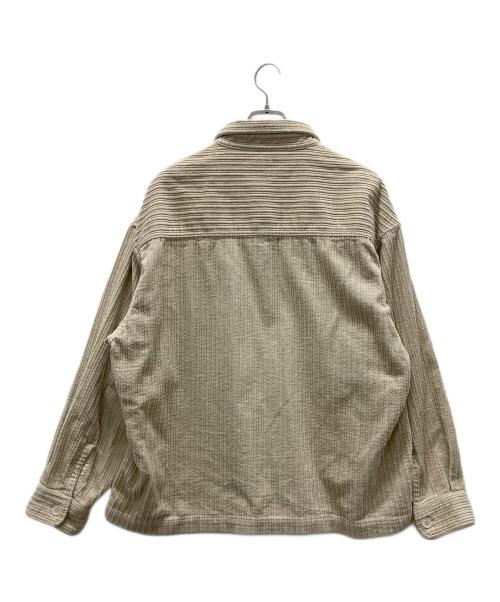 COOTIE PRODUCTIONS（クーティープロダクツ）COOTIE PRODUCTIONS (クーティープロダクツ) コーデュロイシャツ/Random Corduroy CPO Shirt ベージュ サイズ:Lの古着・服飾アイテム