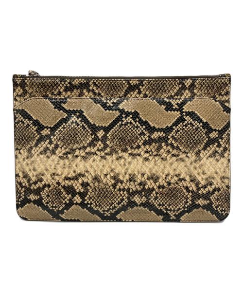 ARGUE（アーギュ）ARGUE (アーギュ) パイソンショルダーバッグ ベージュの古着・服飾アイテム