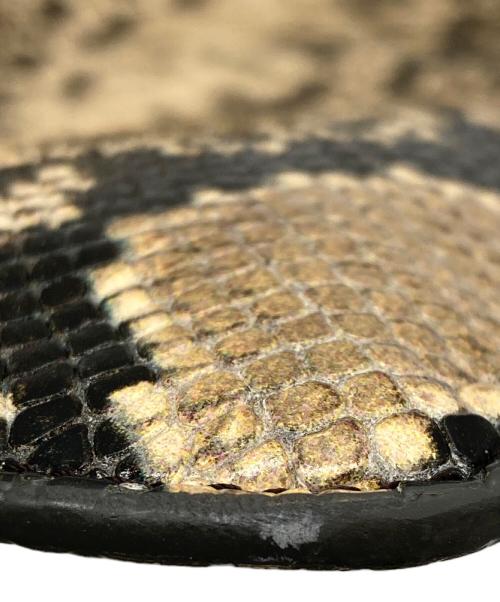 ARGUE（アーギュ）ARGUE (アーギュ) パイソンショルダーバッグ ベージュの古着・服飾アイテム