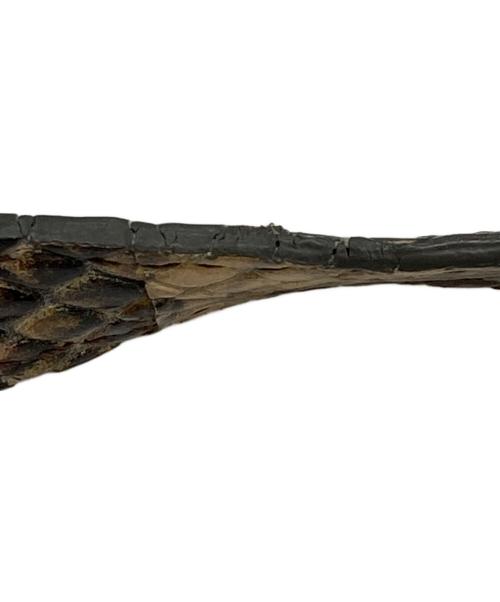 ARGUE（アーギュ）ARGUE (アーギュ) パイソンショルダーバッグ ベージュの古着・服飾アイテム