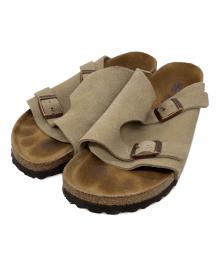 BIRKENSTOCK（ビルケンシュトック）の古着「スエードサンダル」｜ベージュ