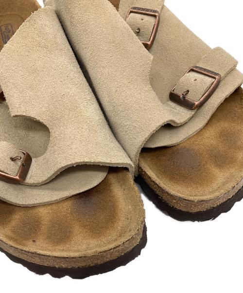 BIRKENSTOCK（ビルケンシュトック）BIRKENSTOCK (ビルケンシュトック) スエードサンダル ベージュ サイズ:24.0cmの古着・服飾アイテム